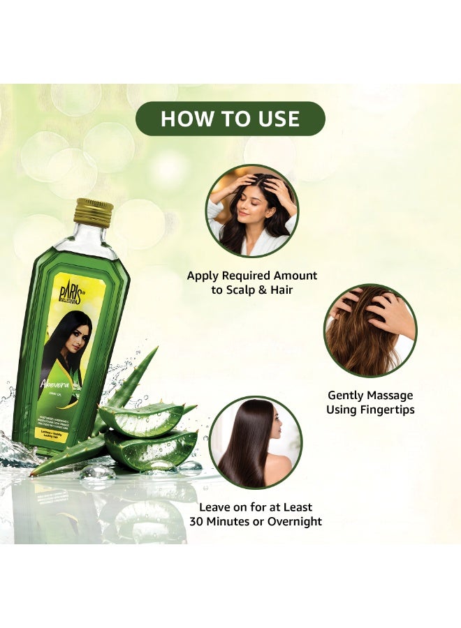 Paris Collection Aloe Vera & Vitamin E Hair Oil For Women 100ml - Image 3